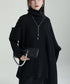 Slit Knit Dress & Poncho Co-ord